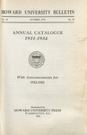1932-33: Catalog of the Officers and Students of Howard University