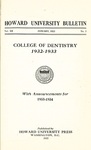 1938-39: Catalog of the Officers and Students of Howard University