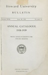 1939-40: Catalog of the Officers and Students of Howard University