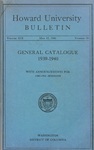 1940-41: Catalog of the Officers and Students of Howard University