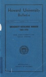 1955 - 56: The Howard University Catalog