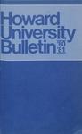 1980-81: The Howard University Catalog