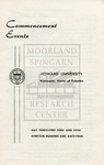 1964 - Howard University Commencement Program by Howard University