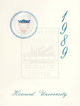 1989 - Howard University Commencement Program by Howard University