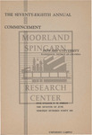 1946 - Howard University Commencement Program by Howard University