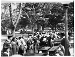 Pres. Mordecai WyattJohnson, in academic procession at inaugural June 1926.