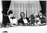 Dean E.P. (center) 1929-1938, with President Mordecai WyattJohnson and Wife