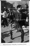 Omega Psi Phi members demonstrating the Omega Bop,1969