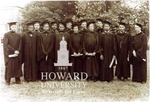 Howard Law Class of 1938, left to right: Joel D. Blackwell, Jawn A. Sandifer, Edwin C. Brown, George E. Cannady, E. Roosevelt Page, Thaddeus B. Rowe, Leroy H. McKinney, Cassandra A. Maxwell, McHenry Kemp, Blanche A. Washington, Harold R. Boulware, Martin A. Mapten, Joseph C. Waddy and Thomas W. Wallace, Jr.