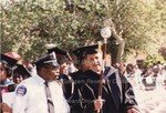 Dr. Tate Receiving Honorary Degree, 1986