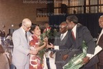 Dr. Tate at Prometheans Luncheon, 1986