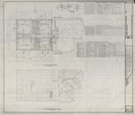 Second New St. Paul's Baptist Church 24 - Second Floor Plan and Roof Framing Plan by Robert Nash