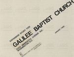 Galilee Baptist Church - Blueprint 7 by Robert Nash