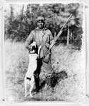 Leonard, Buck - with Gun and Dog