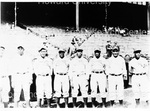 New York Lincoln Giants. First Black Game at Yankee Stadium.