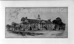 Campus Front, Educational Classroom Building, Howard Univ. by Albert Cassell