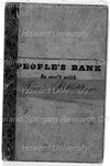 Francis (Fanny) Blackburn's Bankbook by Francis Blackburn