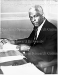 President of Morehouse College at his Desk