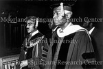 Dr. Mays and Dr. James Cheek Upon Receipt of Howard Certificate; 1974 Charter Day Convention Speaker by Jim Wells