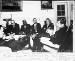 Dr. Luther Foster, Dr. Mays, William Trent, A. W. Dent, President Kennedy, 1962