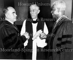 Bishop G. Bromley Oxham, President of the Federal Council 1944-1946; Dr. Benjamin Mays, Vice President of the Council, 1944-1946; Rt. Rev. Henry St. George Tucker of the Episcopal Church - President of the Council, 1942-1944