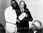 Dr. Mays and Mr. Hurbert Humphrey At Morehouse Commencement, Atlanta, Georgia