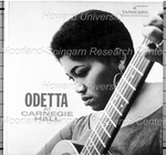 Odetta at Carnegie Hall