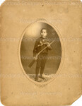 Full Length Portrait of an Unidentified Male Child with a Gun by G. G. Donaldson