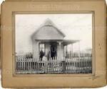 2 Unidentified Females and a Child Standing on the Porch of their Home - Reproduced from Original by Scurlock