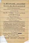 New York Vigilante Committee, N.A.A.C.P. New York Branch.