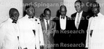 HU Alumni Banquet: Noted Georgetown physician, Dr. Charles Herbert Marshall, Jr. (3rd from right), Howard University Physician and Professor, Dr. Robert Stewart Jason Sr. (2nd from right), and Other Howard University Alumni