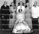 Mordecai Johnson's Son's Wedding: 1951 Wedding of Dr. Mordecai Wyatt Johnson Jr. (son of Howard University President) and Enid Tucker.
