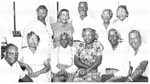 Family Reunion - Unidentified Group of Men and Women