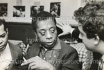 James Baldwin and others by Robert Adelman