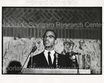 Malcolm X and Bayard Rustin Debate by Robert Adelman
