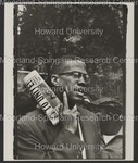 Malcolm X, CORE Downstate Medical Center Protest by Robert Adelman