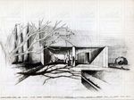 Hampton Men's Dormitory Drawing - 7 by Hilyard Robinson