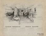 Provident Hospital - Interior Perspective Snack Shop by Hilyard Robinson