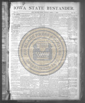 Iowa State Bystander 4-7-1899