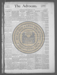 The Advocate 1889-05-11 by N. Clark Smith