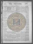 The Advocate 1889-09-14 by W.B. Townsend