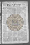The Advocate 1889-03-23 by N. Clark Smith