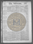 The Advocate 1889-05-18 by N. Clark Smith