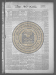 The Advocate 1889-08-17 by W.B. Townsend