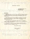 Correspondence - Joseph L. Langhorne to Members of The Writer's Club, Inc. by The Writer's Club, Inc. and J. Leon Langhorne