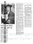 Newsclippings - Georgia Douglas Johnson, Noted Poet, Author Dies by The Writer's Club, Inc.