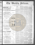 The Weekly Pelican 1887-08-06