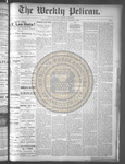 The Weekly Pelican 1889-10-26 by The Pelican Publishing Co.
