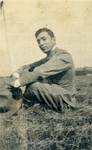 William Stuart Nelson Sitting in Field
